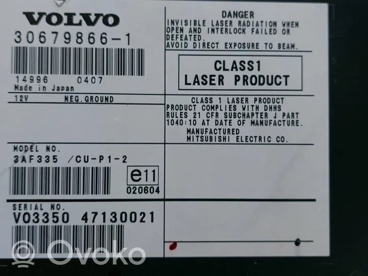Volvo V50 Navigaatioyksikkö CD/DVD-soitin 30679866-1