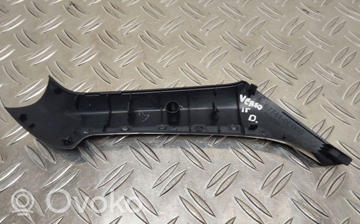 Toyota Verso Rivestimento della maniglia interna per portiera anteriore 677410F060