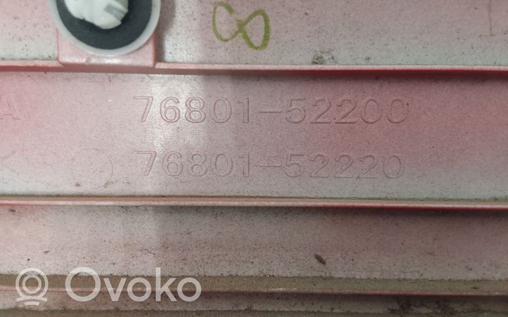 Toyota Verso-S Éclairage de plaque d'immatriculation 7680152200