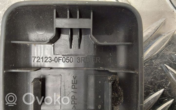 Toyota Verso Copertura rivestimento binario sedile posteriore 721230F050