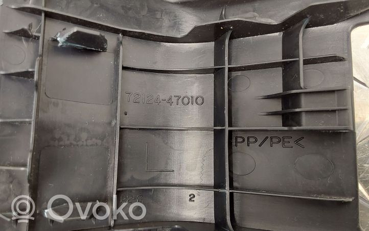 Toyota Prius+ (ZVW40) Copertura rivestimento binario sedile posteriore 7212447010