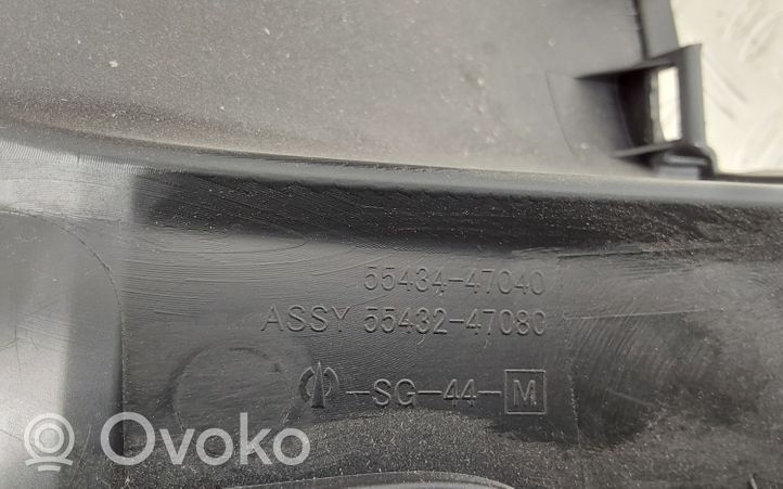 Toyota Prius+ (ZVW40) Rivestimento pannello centrale del cruscotto 5543447040
