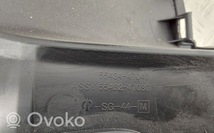 Toyota Prius+ (ZVW40) Kojelaudan keskiverhoilu 5543447040