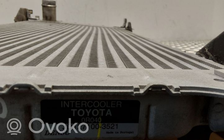 Toyota Verso Chłodnica powietrza doładowującego / Intercooler JD1271003521