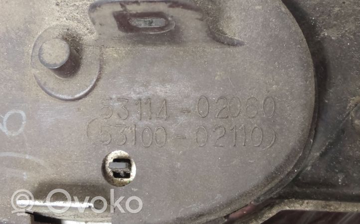 Toyota Corolla E120 E130 Etupuskurin ylempi jäähdytinsäleikkö 5311402060