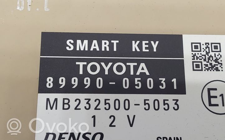 Toyota Avensis T270 Beraktės sistemos KESSY (keyless) valdymo blokas/ modulis 8999005031