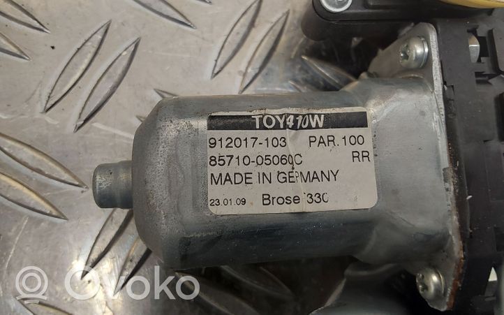 Toyota Avensis T270 Takaoven ikkunan nostomoottori 8570202020