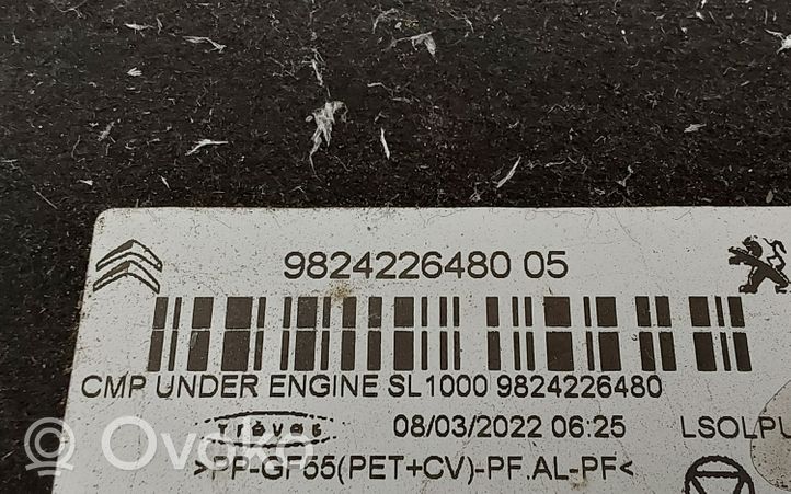 Citroen C4 III e-C4 Cache de protection sous moteur 9824226480