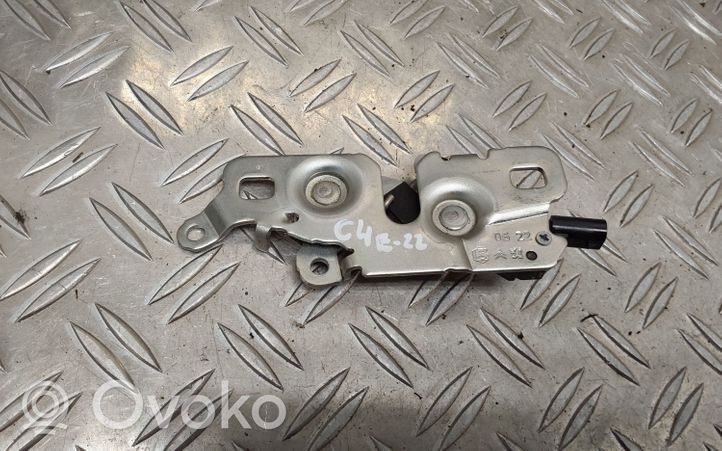 Citroen C4 III e-C4 Zamek pokrywy przedniej / maski silnika 9822726780