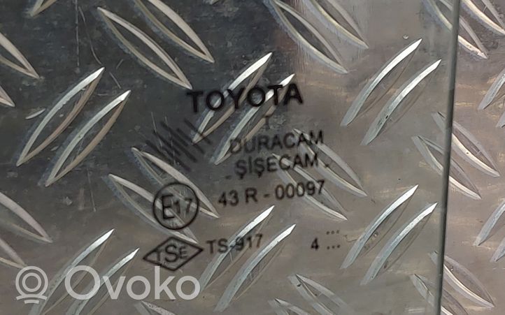 Toyota Corolla E120 E130 Takaoven ikkunalasi 43R00097