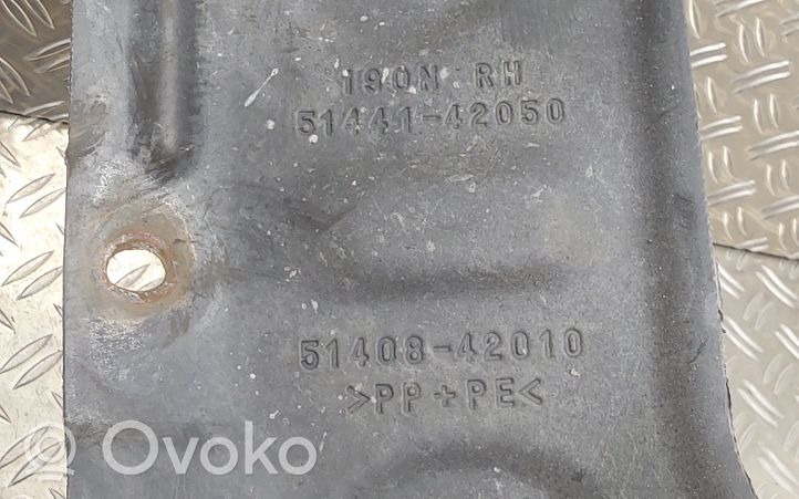 Toyota RAV 4 (XA20) Moottorin alustan välipohjan roiskesuoja 5144142050