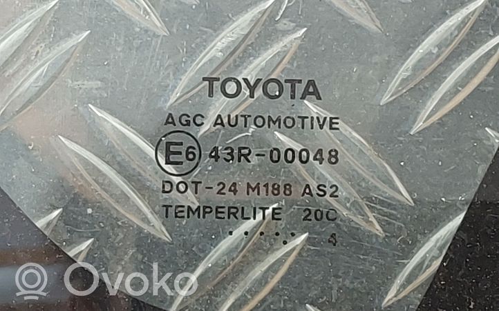 Toyota Auris E180 Rear side window/glass 43R00048