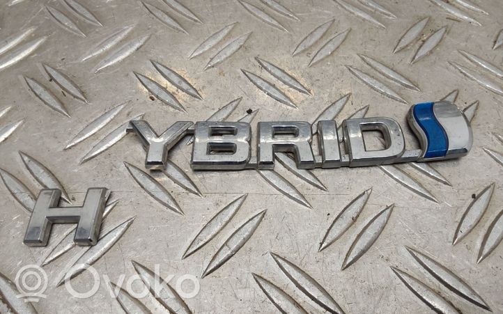 Toyota Yaris Logos, emblème, badge d’aile 753740D050