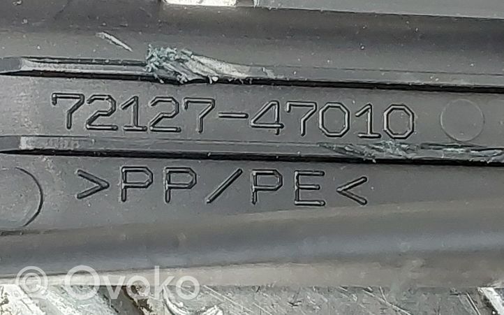 Toyota Prius+ (ZVW40) Slidės apdaila priekinės keleivio sėdynės 7212747010