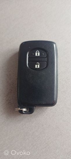 Toyota Prius+ (ZVW40) Aizdedzes atslēga / karte 