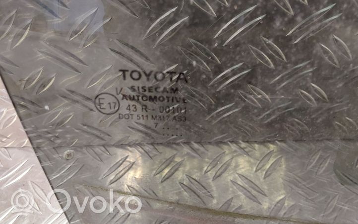 Toyota C-HR Pagrindinis galinių durų stiklas 