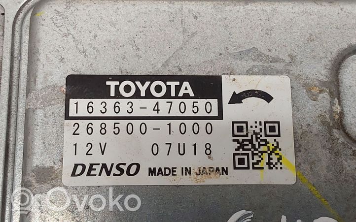 Toyota C-HR Elektrinis radiatorių ventiliatorius 1636347050