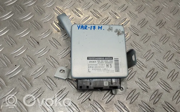 Toyota Yaris Power steering control unit/module 896500D333