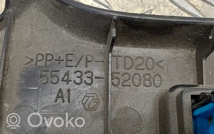 Toyota Verso-S Muut kojelaudan osat 5543352080