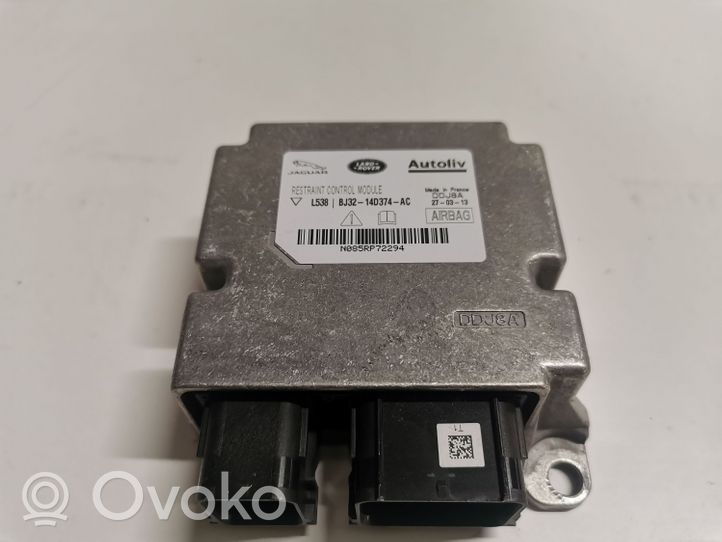 Land Rover Range Rover Evoque L538 Module de contrôle airbag BJ3214D374AC