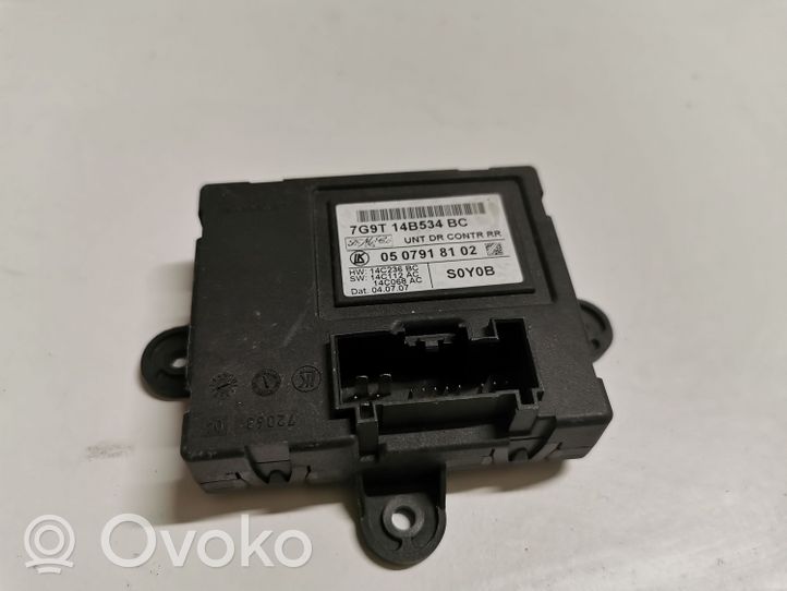 Ford Mondeo MK IV Unité de commande module de porte 7G9T14B533BC