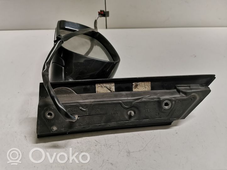 Volkswagen Touran I Manualne lusterko boczne drzwi przednich 1T0857933