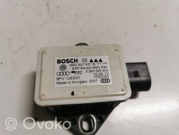 Audi A5 8T 8F ESP (stability system) control unit 8R0907637B