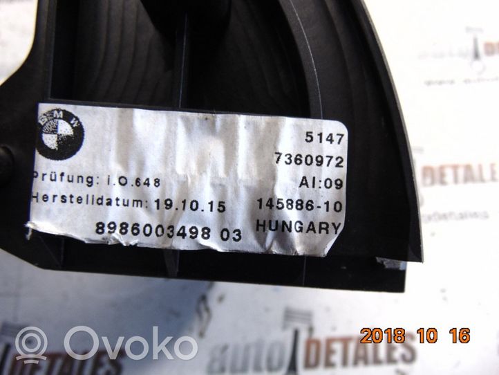 BMW 2 F46 Inny element półki bagażowej 145886