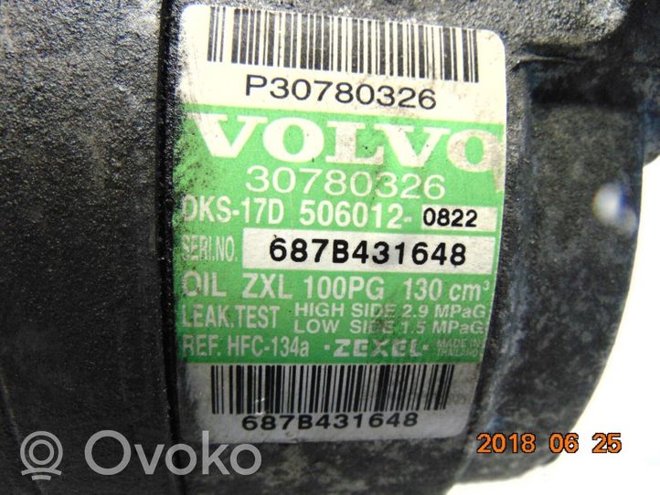 Volvo XC90 Kompresor / Sprężarka klimatyzacji A/C 30780326