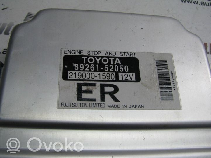Toyota Yaris Avaimettoman käytön ohjainlaite/moduuli 8926152050