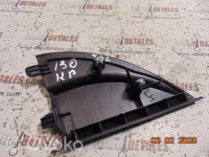 Hyundai i30 Rivestimento modanatura del vetro della portiera anteriore 87660A5010