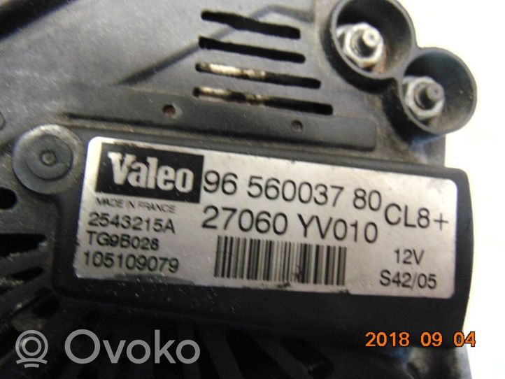 Toyota Aygo AB10 Generaattori/laturi 27060YV010