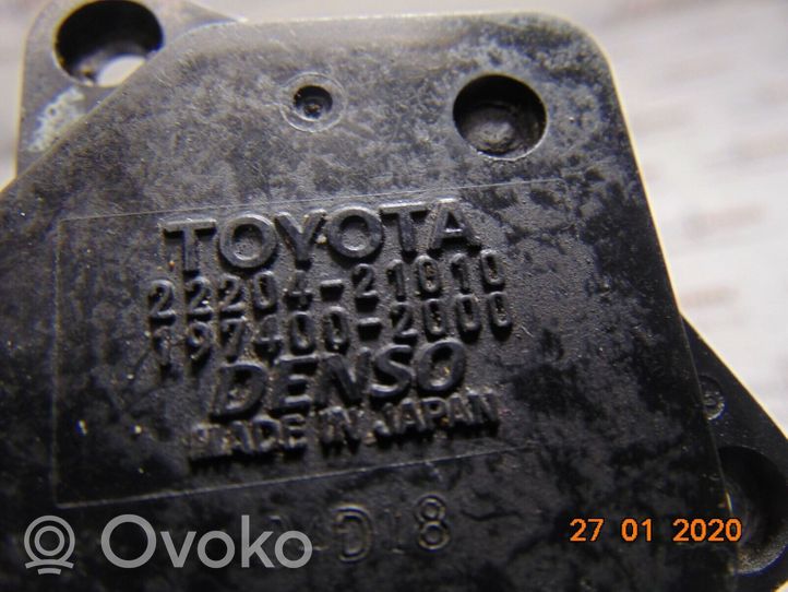 Toyota Camry Débitmètre d'air massique 2220421010