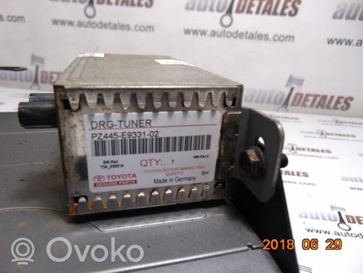 Toyota Avensis T250 Unité / module navigation GPS 0866200880