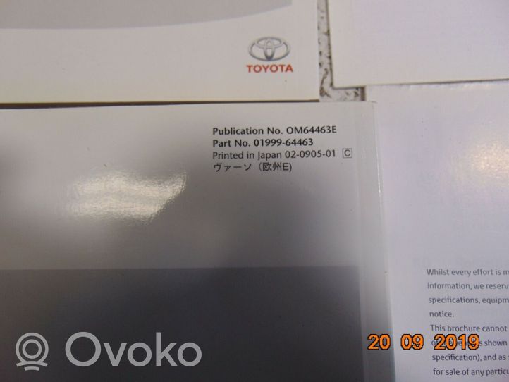 Toyota Verso Käyttöopas 