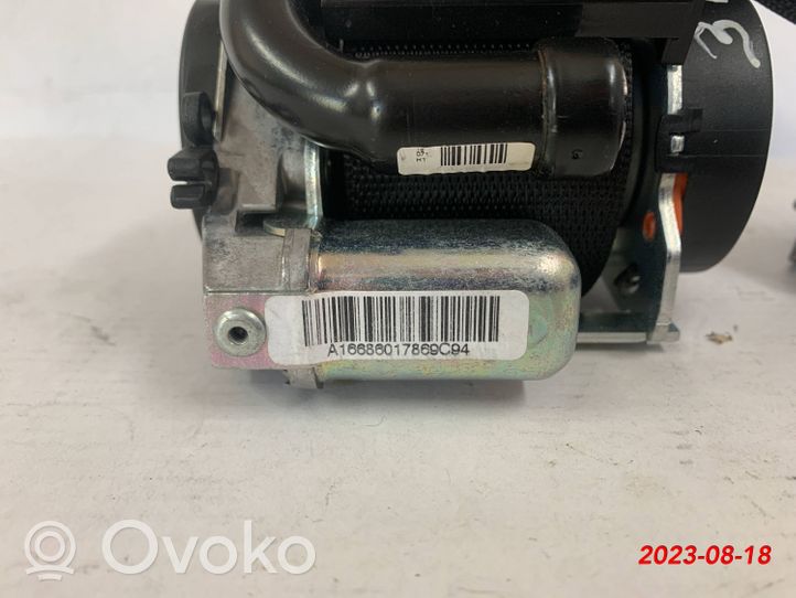 Mercedes-Benz GL X166 Ceinture de sécurité arrière A1668601786