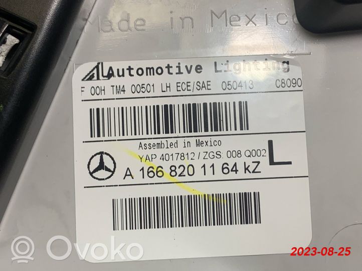 Mercedes-Benz GL X166 Feux arrière sur hayon A1668201164