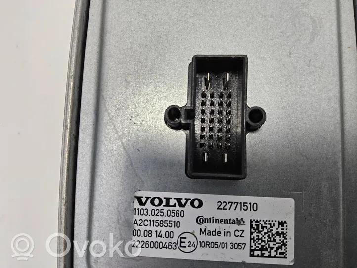 Volvo XC60 Modulo di controllo ballast LED 22771510