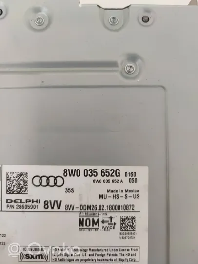 Audi A4 S4 B9 Multimedijos kontroleris 8W0035652A