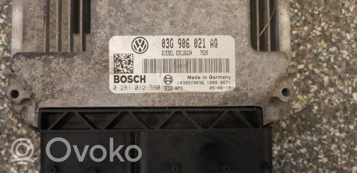 Volkswagen Caddy Calculateur moteur ECU 03G906021AQ