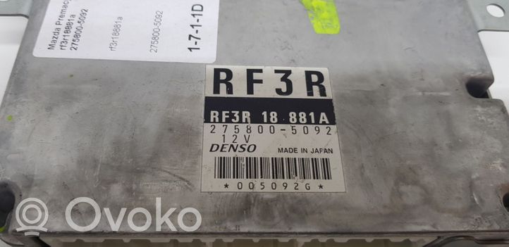 Mazda Premacy Sterownik / Moduł ECU RF3R18881A