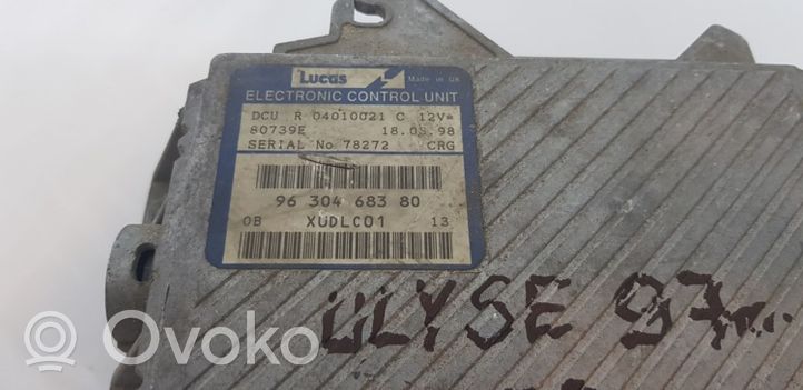 Fiat Ulysse Sterownik / Moduł ECU 9630468380