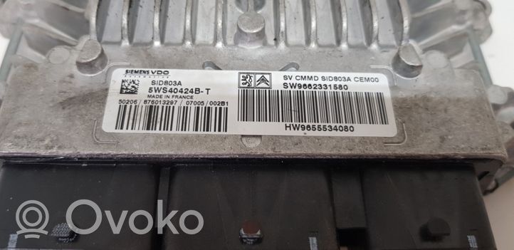 Citroen C5 Dzinēja vadības bloks 5WS40424BT