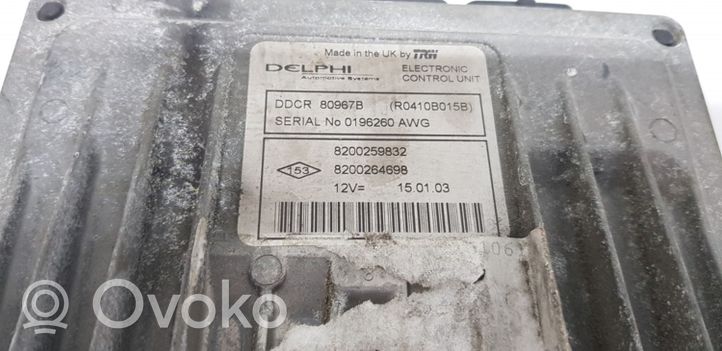 Renault Kangoo I Calculateur moteur ECU 8200259832