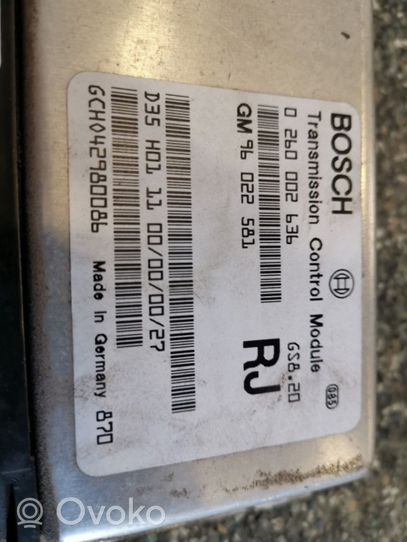 Opel Frontera B Module de contrôle de boîte de vitesses ECU 96022581