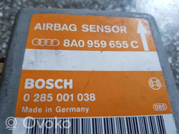 Audi A6 S6 C4 4A Oro pagalvių valdymo blokas 8A0959655C