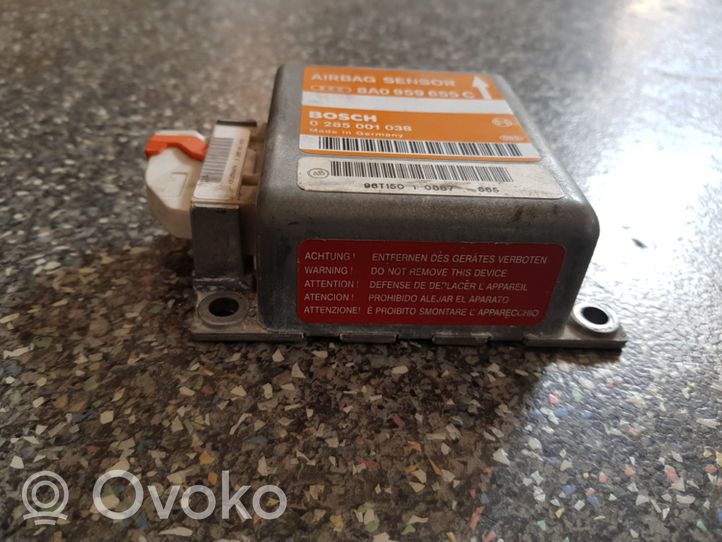 Audi A6 S6 C4 4A Gaisa spilvenu vadības bloks 8A0959655C