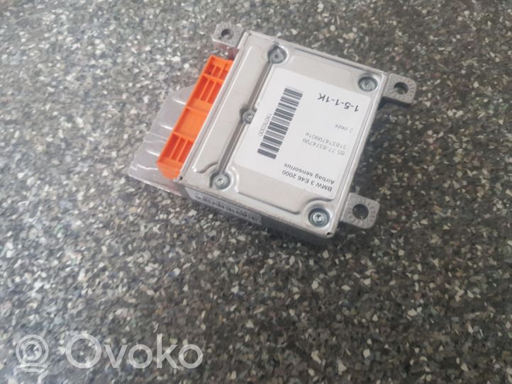 BMW 3 E46 Airbag control unit/module 8374799