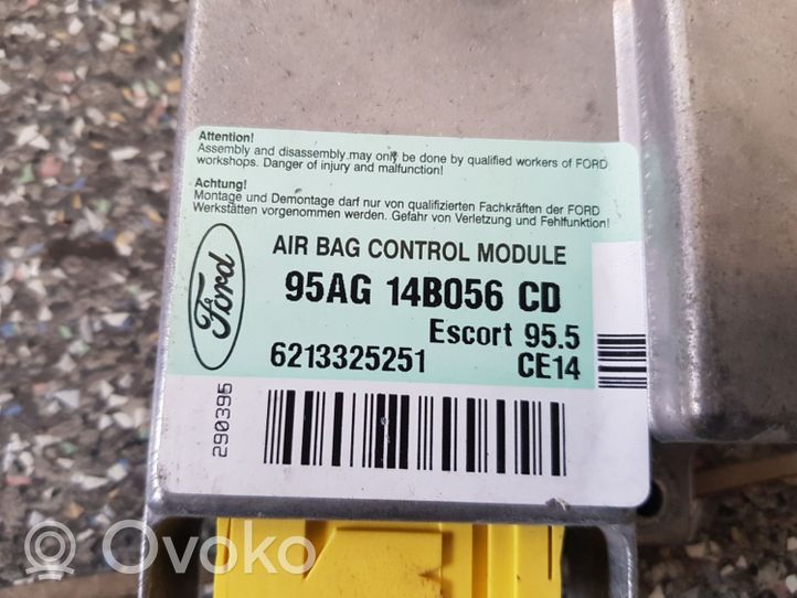 Ford Escort Sterownik / Moduł Airbag 95AG14B056CD
