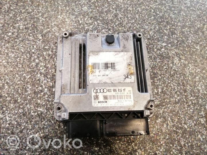 Audi A6 S6 C6 4F Variklio valdymo blokas 03G906016MF